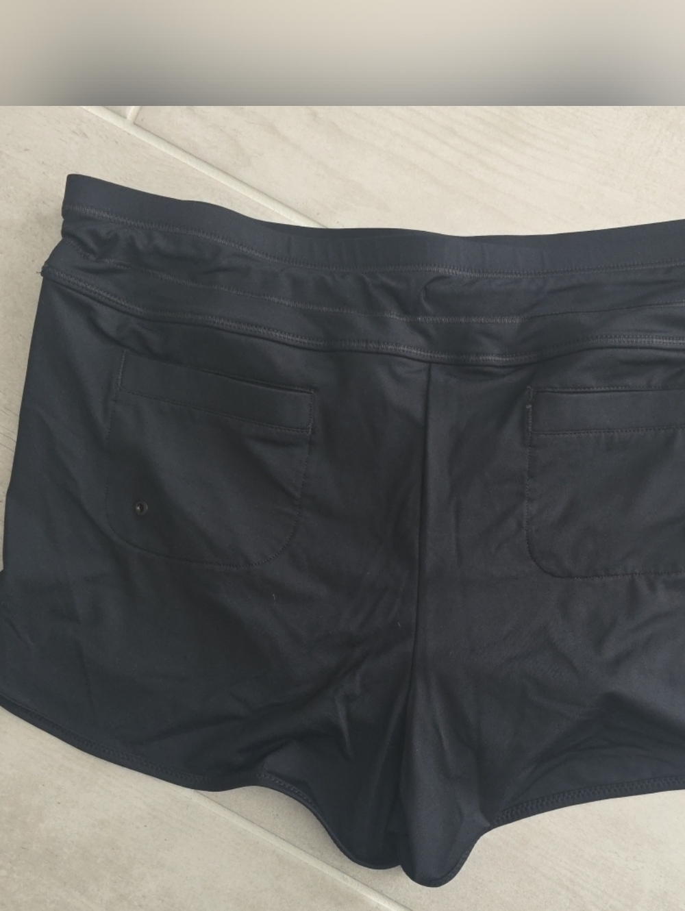 Athleta Black Swim Shorts Medium - Picture 6 of 8